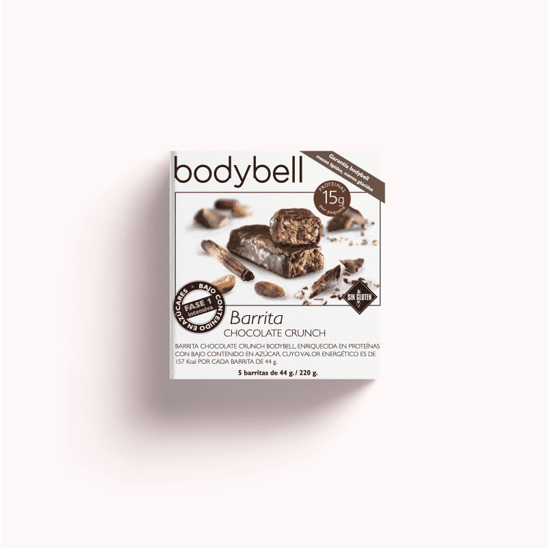 Barritas de chocolate crunch